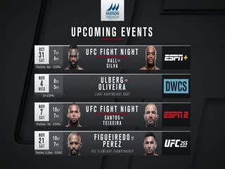 UFC第254期副赛及主赛全程（英文解说）